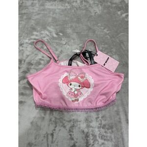 Sanrio My Melody Bralette Women's‎ Size Large Pink Hot Topic New With Tags